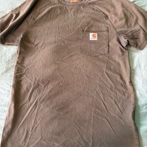 Carhartt Men's Green Short Sleeve Pocket Tee